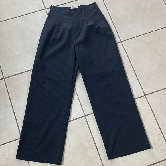 J.ING Pants - J.ING Navy Pinstripe Dress Trousers
